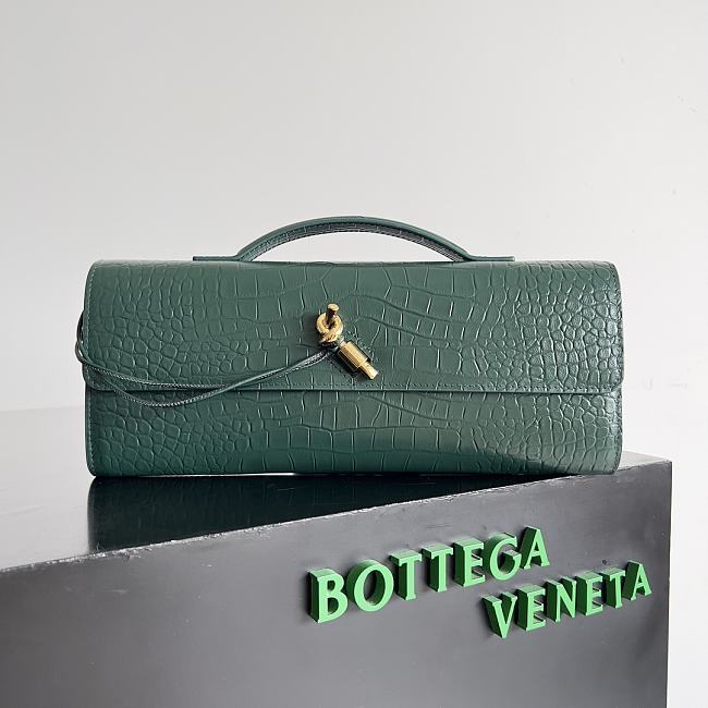 Bottega Veneta Shoulder dark green bag 741511  31x13x3cm  - 1