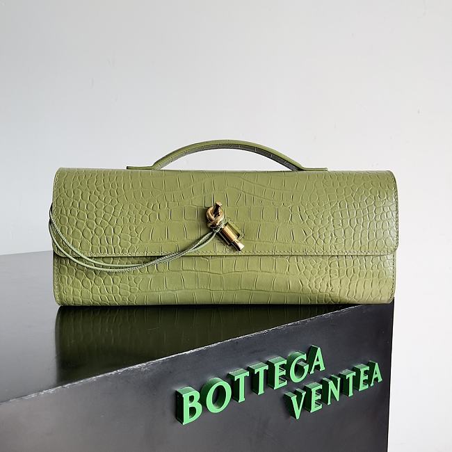 Bottega Veneta Shoulder light green bag 741511  31x13x3cm  - 1