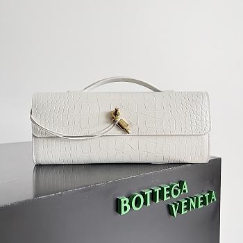 Bottega Veneta Shoulder white bag 741511  31x13x3cm 