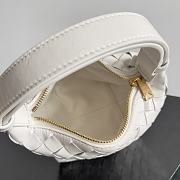 	 Bottega Veneta Shoulder white bag 776781-13.5x5x17cm - 4