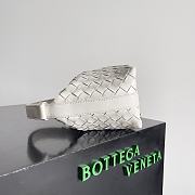 	 Bottega Veneta Shoulder white bag 776781-13.5x5x17cm - 3