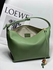 Loewe cubi Handbag green 21*17*12.5cm - 4