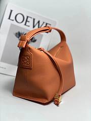 	 Loewe cubi Handbag dark brown 21*17*12.5cm - 5