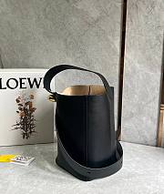 Loewe  Pebble bucket bag black  24.5*23.5*28cm - 2