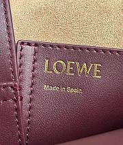 Loewe Pebble bucket bag wine 24.5*23.5*28cm - 2