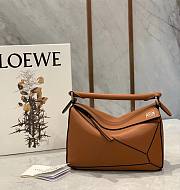 	 Loewe puzzle bag dark brown 24*14*11cm - 6