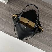 	 Loewe Puzzle Fold  small bag black 16.5*9.5*20cm - 2