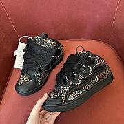 Lanvin- curb rhinestone sneakers - 2