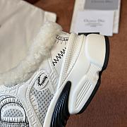 Dior low-top plush sneakers 02 - 4