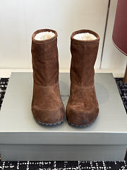 Balenciaga brown snow boot - 1