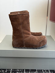 Balenciaga brown snow boot - 3