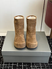 Balenciaga khaki snow boot - 1