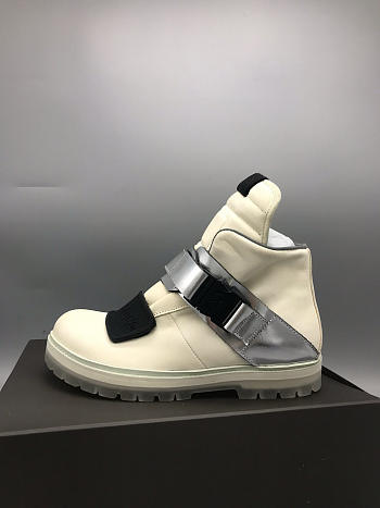 Rick Owens x BIRKENSTOCK sneak­er white
