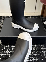 Chanel Rain Boots black - 4