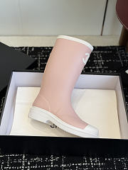 Chanel Rain Boots pink - 4