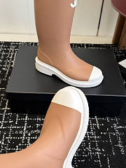 Chanel Rain Boots brown - 4