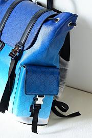 GUCCI backpack blue 35*46*12cm - 3