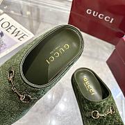Gucci Slides Green - 4