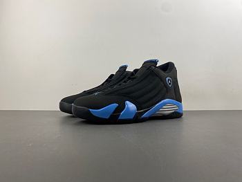 Air Jordan 14 “Black/University Blue” 487471-002