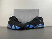 Air Jordan 14 “Black/University Blue” 487471-002 - 5
