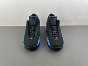 Air Jordan 14 “Black/University Blue” 487471-002 - 3