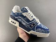 LV trainer Denim blue X2 - 1