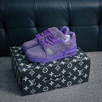 LV Trainer Sneaker Low Purple