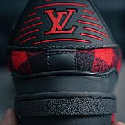 LV Trainer Sneaker Low Black/Red - 4