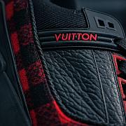 LV Trainer Sneaker Low Black/Red - 5