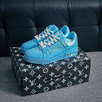 LV Trainer Sneaker Low Blue