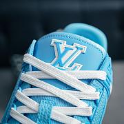 LV Trainer Sneaker Low Blue - 4