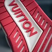 LV Trainer Sneaker Low White/Red - 6