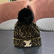 LV knitted hat - Leopard print - 6