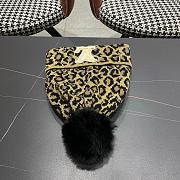 LV knitted hat - Leopard print - 3
