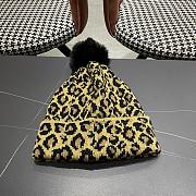 LV knitted hat - Leopard print - 2