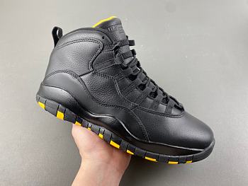 Air Jordan 10 Retro Black/Yellow HJ6779-001