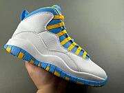 Air Jordan 10 White/Blue/Yellow jade HJ6779-114 - 1