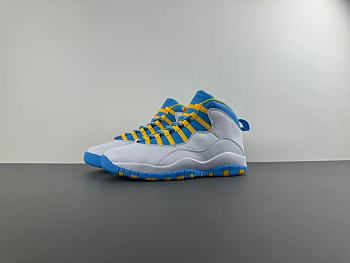 Air Jordan 10 White/Blue/Yellow jade HJ6779-114