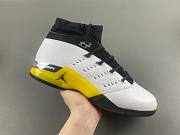 Air Jordan17 WhiteBlackYellow FJ0395-100 - 5