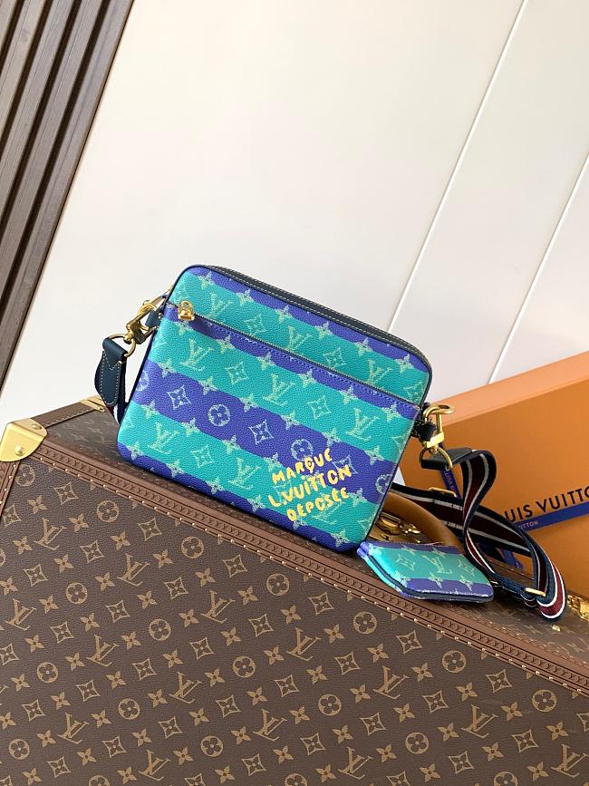 LV TRIO MESSENGER M26026 18.5*7*25cm - 1